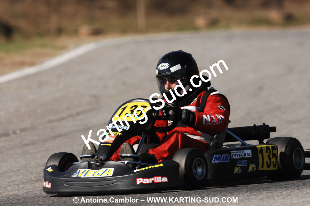 07/03/2010 : 1ère manche du Championnat du Sud 2010 à Lavelanet (photos Antoine Camblor) 2010 — karting