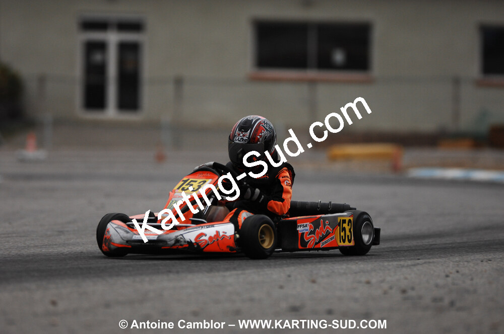 07/03/2010 : 1ère manche du Championnat du Sud 2010 à Lavelanet (photos Antoine Camblor) 2010 — karting