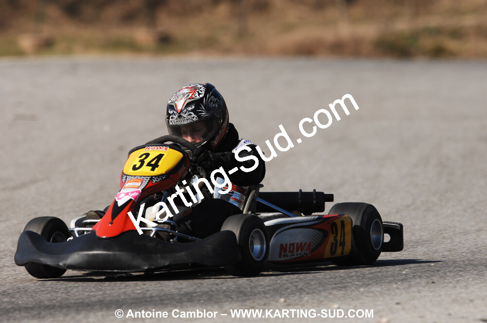 07/03/2010 : 1ère manche du Championnat du Sud 2010 à Lavelanet (photos Antoine Camblor) 2010 — karting