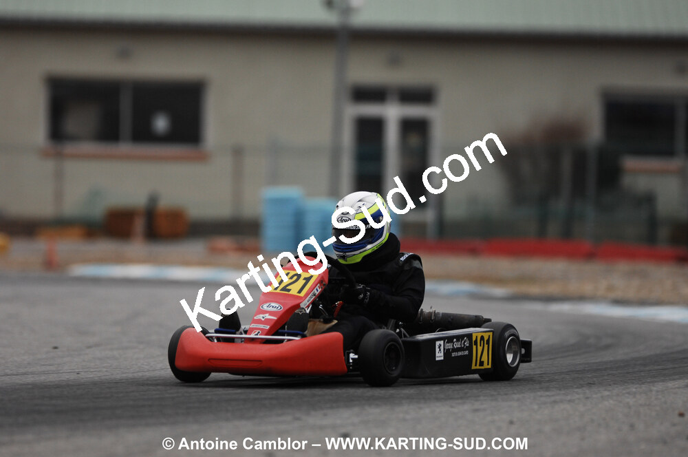 07/03/2010 : 1ère manche du Championnat du Sud 2010 à Lavelanet (photos Antoine Camblor) 2010 — karting