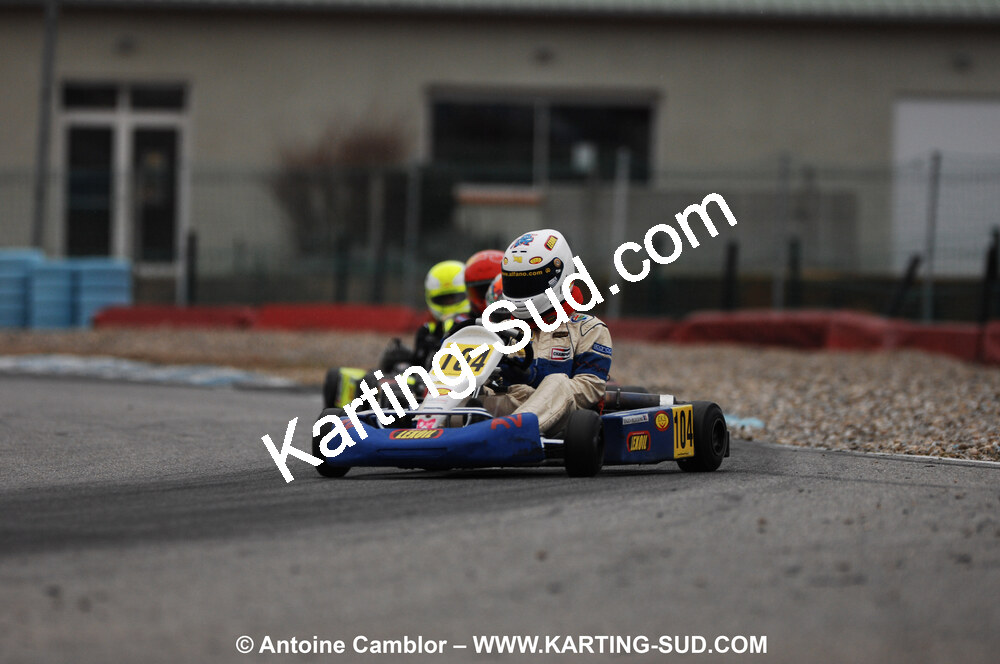 07/03/2010 : 1ère manche du Championnat du Sud 2010 à Lavelanet (photos Antoine Camblor) 2010 — karting