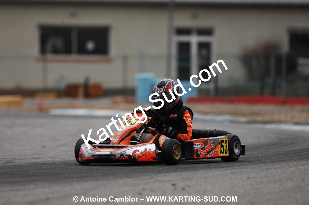 07/03/2010 : 1ère manche du Championnat du Sud 2010 à Lavelanet (photos Antoine Camblor) 2010 — karting