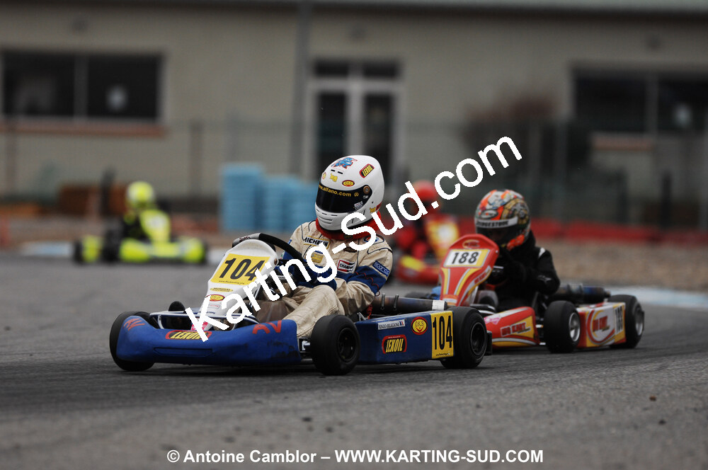 07/03/2010 : 1ère manche du Championnat du Sud 2010 à Lavelanet (photos Antoine Camblor) 2010 — karting