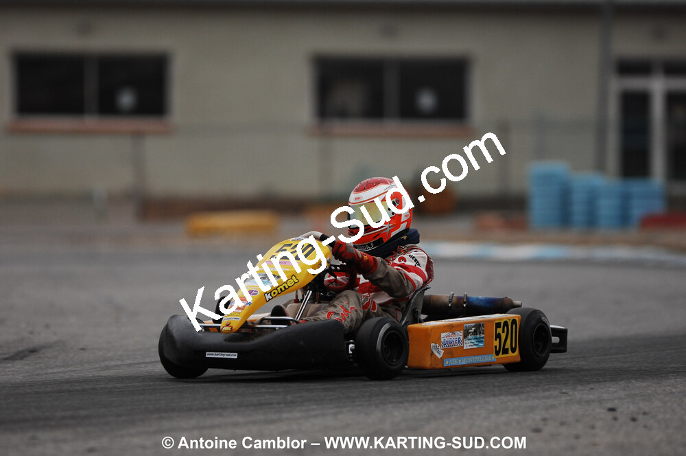 07/03/2010 : 1ère manche du Championnat du Sud 2010 à Lavelanet (photos Antoine Camblor) 2010 — karting