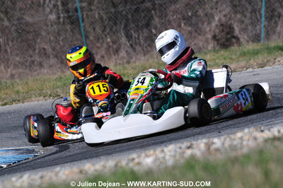 07/03/2010 : 1ère manche du Championnat du Sud 2010 à Lavelanet (photos Julien Dejean) 2010 — karting