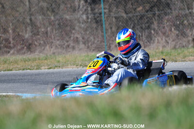 07/03/2010 : 1ère manche du Championnat du Sud 2010 à Lavelanet (photos Julien Dejean) 2010 — karting