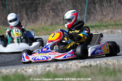 07/03/2010 : 1ère manche du Championnat du Sud 2010 à Lavelanet (photos Julien Dejean) 2010 — karting
