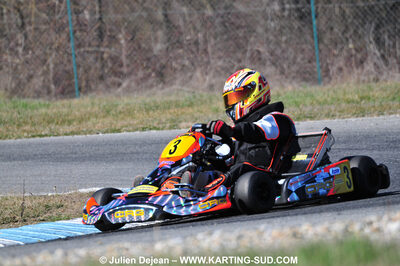 07/03/2010 : 1ère manche du Championnat du Sud 2010 à Lavelanet (photos Julien Dejean) 2010 — karting