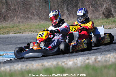 07/03/2010 : 1ère manche du Championnat du Sud 2010 à Lavelanet (photos Julien Dejean) 2010 — karting