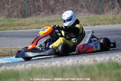 07/03/2010 : 1ère manche du Championnat du Sud 2010 à Lavelanet (photos Julien Dejean) 2010 — karting
