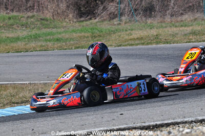 07/03/2010 : 1ère manche du Championnat du Sud 2010 à Lavelanet (photos Julien Dejean) 2010 — karting