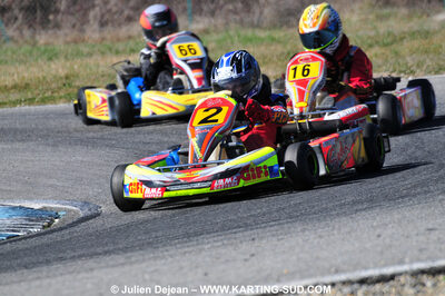 07/03/2010 : 1ère manche du Championnat du Sud 2010 à Lavelanet (photos Julien Dejean) 2010 — karting