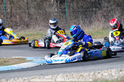 07/03/2010 : 1ère manche du Championnat du Sud 2010 à Lavelanet (photos Julien Dejean) 2010 — karting