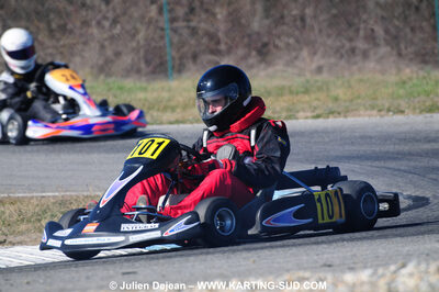 07/03/2010 : 1ère manche du Championnat du Sud 2010 à Lavelanet (photos Julien Dejean) 2010 — karting