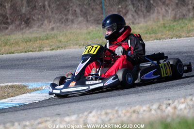 07/03/2010 : 1ère manche du Championnat du Sud 2010 à Lavelanet (photos Julien Dejean) 2010 — karting