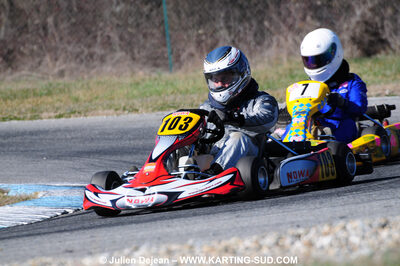 07/03/2010 : 1ère manche du Championnat du Sud 2010 à Lavelanet (photos Julien Dejean) 2010 — karting