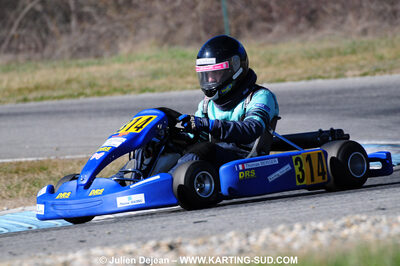 07/03/2010 : 1ère manche du Championnat du Sud 2010 à Lavelanet (photos Julien Dejean) 2010 — karting