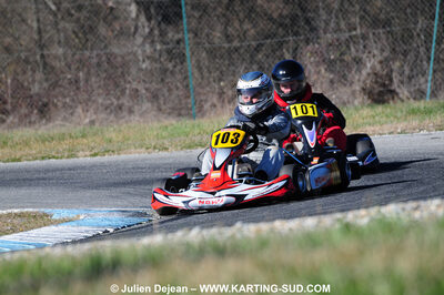 07/03/2010 : 1ère manche du Championnat du Sud 2010 à Lavelanet (photos Julien Dejean) 2010 — karting