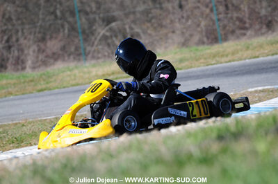 07/03/2010 : 1ère manche du Championnat du Sud 2010 à Lavelanet (photos Julien Dejean) 2010 — karting