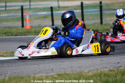 07/03/2010 : 1ère manche du Championnat du Sud 2010 à Lavelanet (photos Julien Dejean) 2010 — karting
