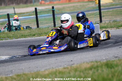 07/03/2010 : 1ère manche du Championnat du Sud 2010 à Lavelanet (photos Julien Dejean) 2010 — karting