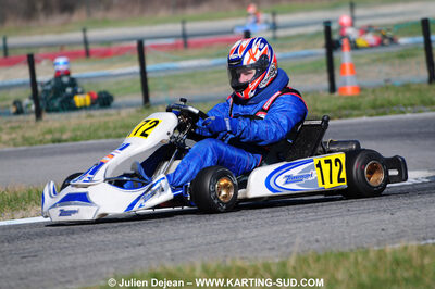 07/03/2010 : 1ère manche du Championnat du Sud 2010 à Lavelanet (photos Julien Dejean) 2010 — karting
