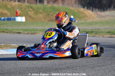07/03/2010 : 1ère manche du Championnat du Sud 2010 à Lavelanet (photos Julien Dejean) 2010 — karting