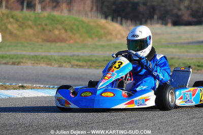 07/03/2010 : 1ère manche du Championnat du Sud 2010 à Lavelanet (photos Julien Dejean) 2010 — karting