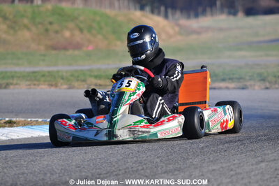 07/03/2010 : 1ère manche du Championnat du Sud 2010 à Lavelanet (photos Julien Dejean) 2010 — karting