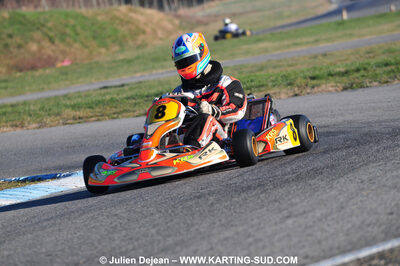07/03/2010 : 1ère manche du Championnat du Sud 2010 à Lavelanet (photos Julien Dejean) 2010 — karting