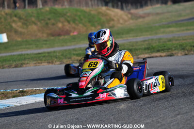 07/03/2010 : 1ère manche du Championnat du Sud 2010 à Lavelanet (photos Julien Dejean) 2010 — karting