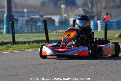07/03/2010 : 1ère manche du Championnat du Sud 2010 à Lavelanet (photos Julien Dejean) 2010 — karting