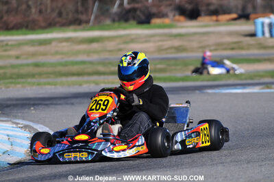 07/03/2010 : 1ère manche du Championnat du Sud 2010 à Lavelanet (photos Julien Dejean) 2010 — karting