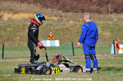 07/03/2010 : 1ère manche du Championnat du Sud 2010 à Lavelanet (photos Julien Dejean) 2010 — karting