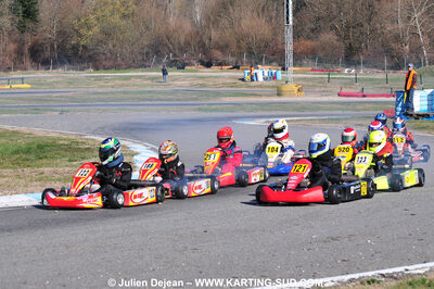 07/03/2010 : 1ère manche du Championnat du Sud 2010 à Lavelanet (photos Julien Dejean) 2010 — karting