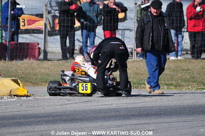 07/03/2010 : 1ère manche du Championnat du Sud 2010 à Lavelanet (photos Julien Dejean) 2010 — karting