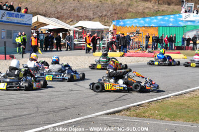 07/03/2010 : 1ère manche du Championnat du Sud 2010 à Lavelanet (photos Julien Dejean) 2010 — karting