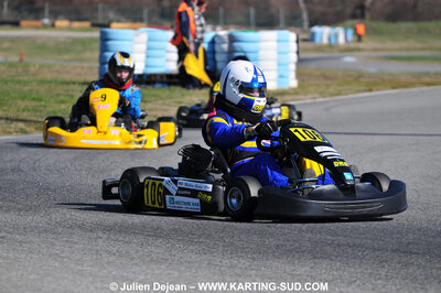 07/03/2010 : 1ère manche du Championnat du Sud 2010 à Lavelanet (photos Julien Dejean) 2010 — karting