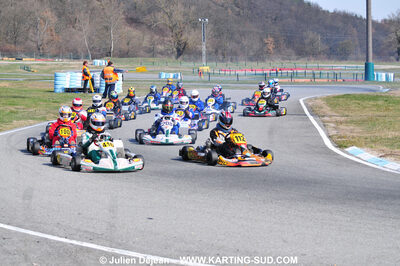 07/03/2010 : 1ère manche du Championnat du Sud 2010 à Lavelanet (photos Julien Dejean) 2010 — karting