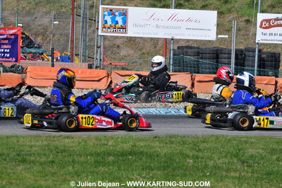 07/03/2010 : 1ère manche du Championnat du Sud 2010 à Lavelanet (photos Julien Dejean) 2010 — karting