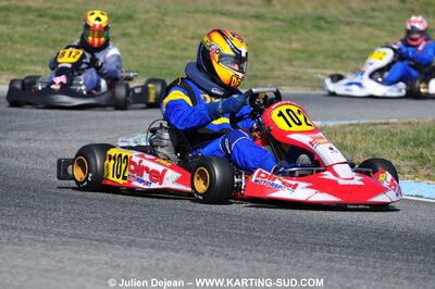 07/03/2010 : 1ère manche du Championnat du Sud 2010 à Lavelanet (photos Julien Dejean) 2010 — karting
