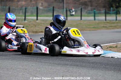07/03/2010 : 1ère manche du Championnat du Sud 2010 à Lavelanet (photos Julien Dejean) 2010 — karting