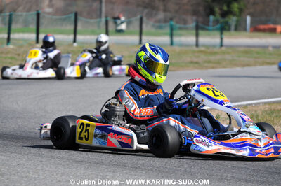 07/03/2010 : 1ère manche du Championnat du Sud 2010 à Lavelanet (photos Julien Dejean) 2010 — karting
