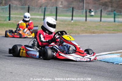 07/03/2010 : 1ère manche du Championnat du Sud 2010 à Lavelanet (photos Julien Dejean) 2010 — karting