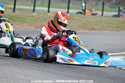 07/03/2010 : 1ère manche du Championnat du Sud 2010 à Lavelanet (photos Julien Dejean) 2010 — karting