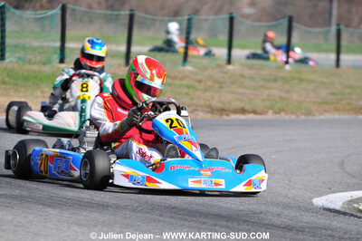 07/03/2010 : 1ère manche du Championnat du Sud 2010 à Lavelanet (photos Julien Dejean) 2010 — karting