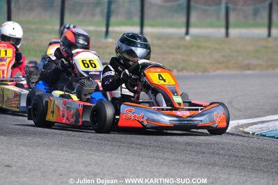 07/03/2010 : 1ère manche du Championnat du Sud 2010 à Lavelanet (photos Julien Dejean) 2010 — karting