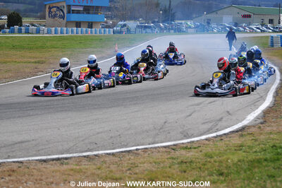 07/03/2010 : 1ère manche du Championnat du Sud 2010 à Lavelanet (photos Julien Dejean) 2010 — karting