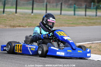 07/03/2010 : 1ère manche du Championnat du Sud 2010 à Lavelanet (photos Julien Dejean) 2010 — karting