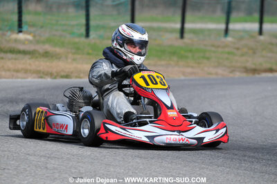 07/03/2010 : 1ère manche du Championnat du Sud 2010 à Lavelanet (photos Julien Dejean) 2010 — karting